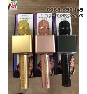 MIC KARAOKE BLUETOOTH SD-13