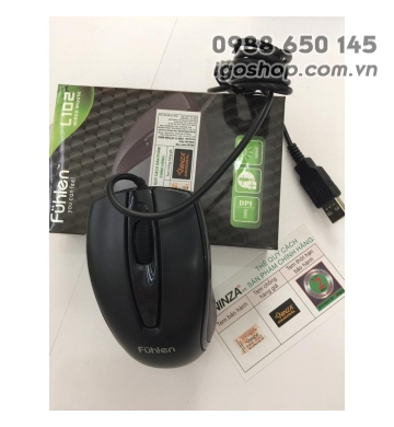 Chuột máy tính có dây Fulhen L102 chính hãng NINZA