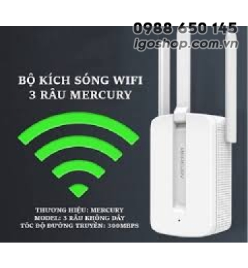KÍCH SÓNG WIFI MERCURY 3 RÂU