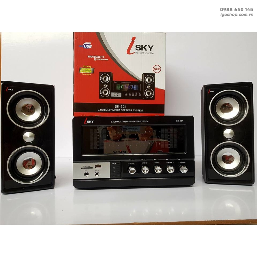 Loa Vi Tính - Loa Máy tính , Loa bluetooth, ISKY Mode : SK 321