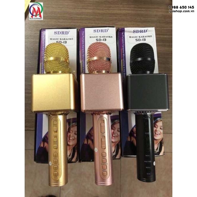 MIC KARAOKE BLUETOOTH SD-13