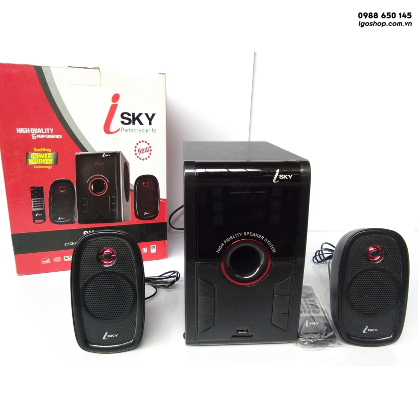 Loa máy tính Bluetooth Isky SK-213