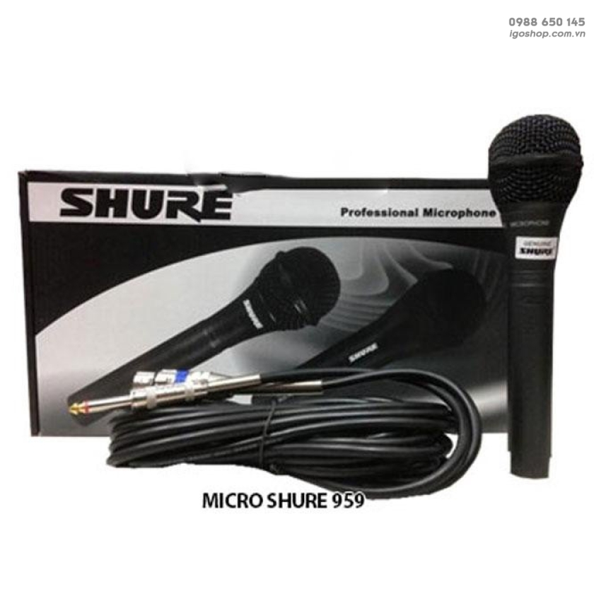 Micro dây SHURE 959